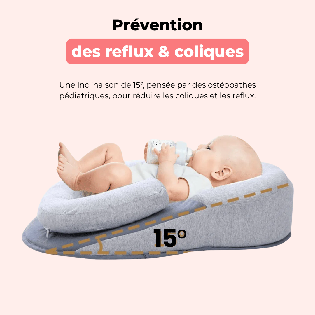 Le meilleur lit anti-reflux & anti-coliques pour bébé