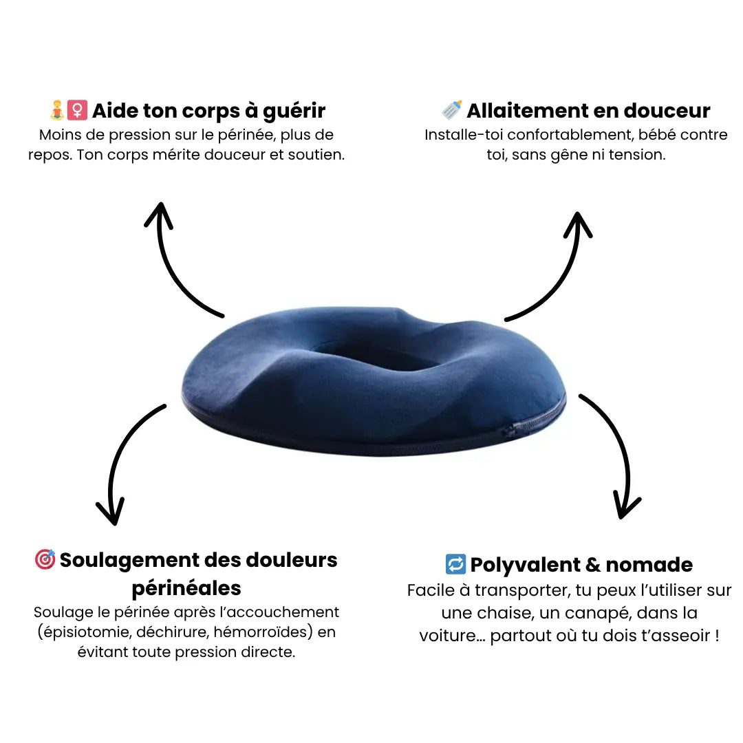 Postpartum donut cushion