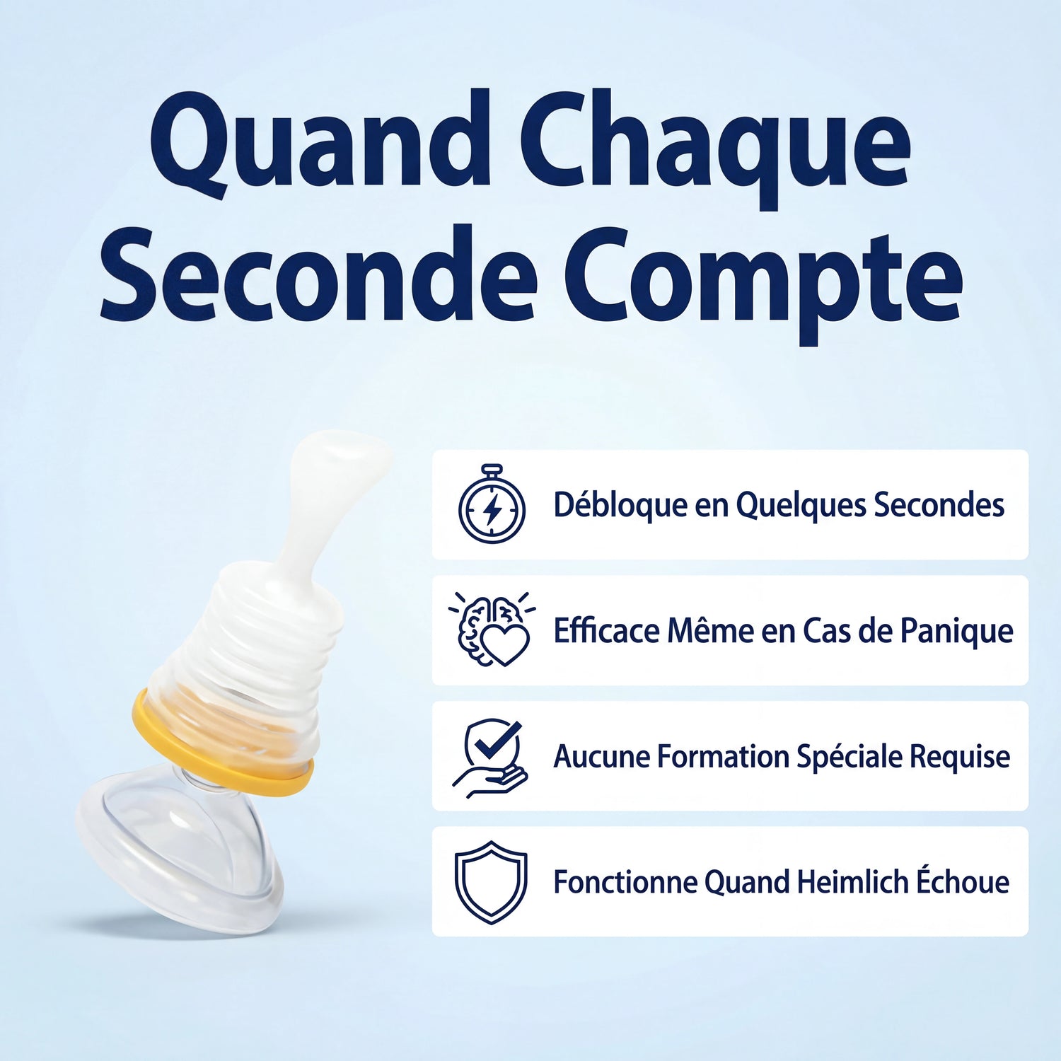 Bloom'Air - Dispositif Anti-Étouffement d'Urgence